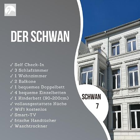 Der Schwan 7 - 3 Schlafzimmer - 2 Balkone - Zentral - 100 Qm Düren - Eifel Esterno foto